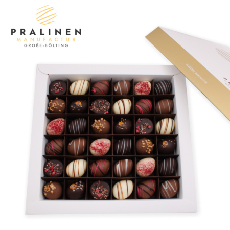 Oster Geschenkbox mit Pralinen, Pralinen Geschenkbox, Edle Pralinen, Ostergeschenk