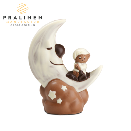 Mond aus Schokolade, besondere Geschenke aus Schokolade, Schokoladenfiguren, Schokolade online,