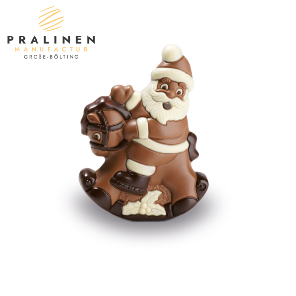 Schoko Nicolaus kaufen, Schaukelclaus, Weihnachtsfiguren aus Schokolade, Weihnachtsmann Schokolade, Weihnachtsmann Relief, Weihnachtsdeko essbar, Deko Ideen Weihnachten, nachhaltige Weihnachtsdeko ohne plastik, Schoko Weihnachtsmann