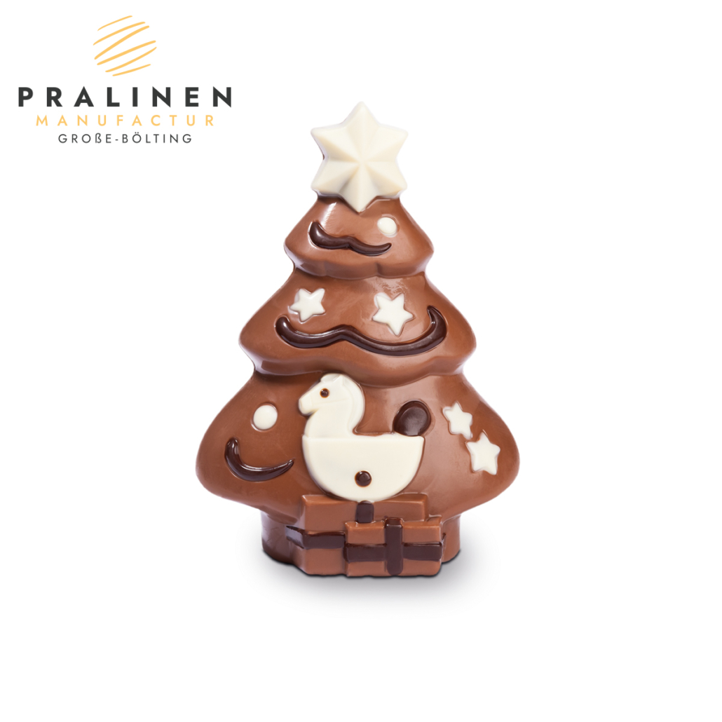 Schoko Weihnachtsbaum als Dekoration und zum verschenken