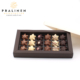 stern pralinen, Pralinen in Sternform, Sternkollektion