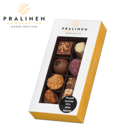 Nougat Pralinen, Pralinen mit Nougat