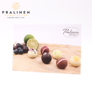 Grußkarten Pralinenschachtel