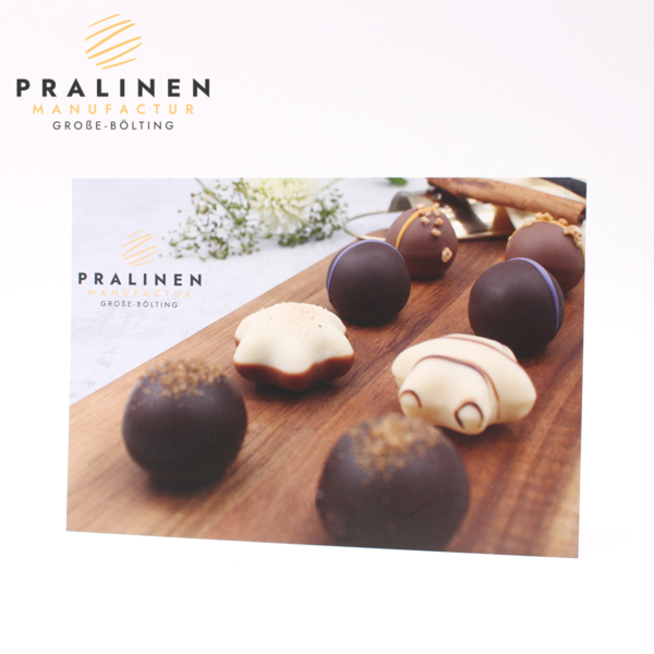 Grußkarten Pralinenschachtel