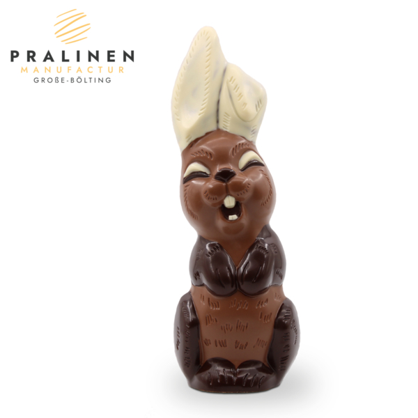 lachender Hase, ostergeschenk, schokohase, ostergeschenk, schokolade Ostern, Osterhase, Oster-Schokolade