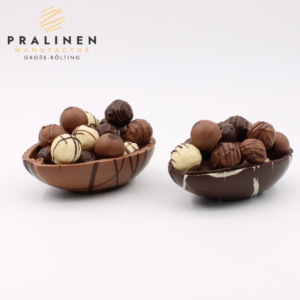 schokoei, schokoeier, ostereier aus schokolade, Schokoladen-Osterei kaufen, Schokoladenei mit Pralinen gefüllt, Ostergeschenk