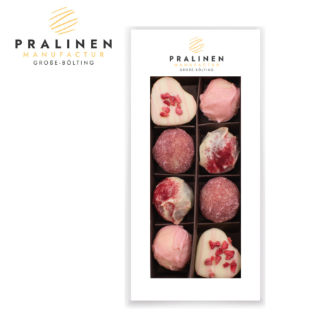 Fruchtige Pralinen, Pink Collection, Fruchtpralinen