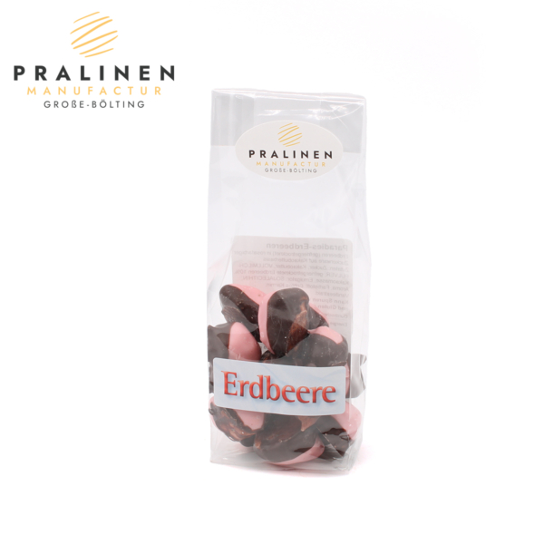 Paradies-Erdbeeren, Erdbeeren mit Schokolade, Erdbeer Pralinen, pralinen aus erdbeeren online