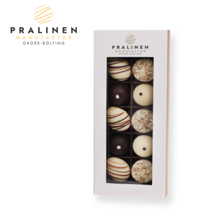 Eierlikör Praline, Premium Praline, Edle Praline, Eierlikör Tröpfchen, Pralinen mit Eierlikör