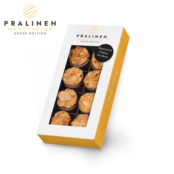 Bienenstich Praline, Praline mit Mandel