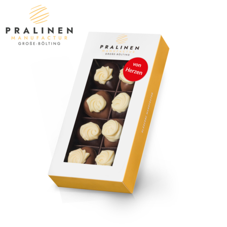 Macadamianougat, Pralinen mit Macadamianüssen, von Herzen Kollektion