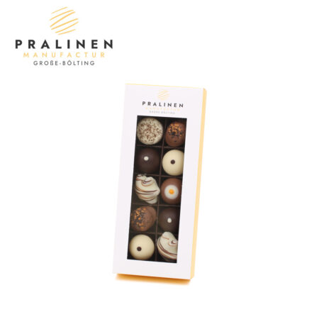 Eierlikör Praline, Premium Praline, Edle Praline, Eierlikör Tröpfchen, Pralinen mit Eierlikör