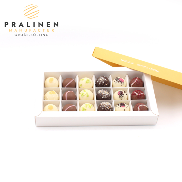 Sommerfrucht Pralinen, Pralinen im Sommer, fruchtige Pralinen