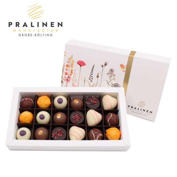 Sommerfrucht Pralinen, Pralinen im Sommer, fruchtige Pralinen
