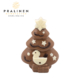Weihnachtsbaum aus Schokolade, Weihnachtsmann Schokolade, Weihnachtsmann Relief, Weihnachtsdeko essbar, Deko Ideen Weihnachten, nachhaltige Weihnachtsdeko ohne plastik, Schoko Baum